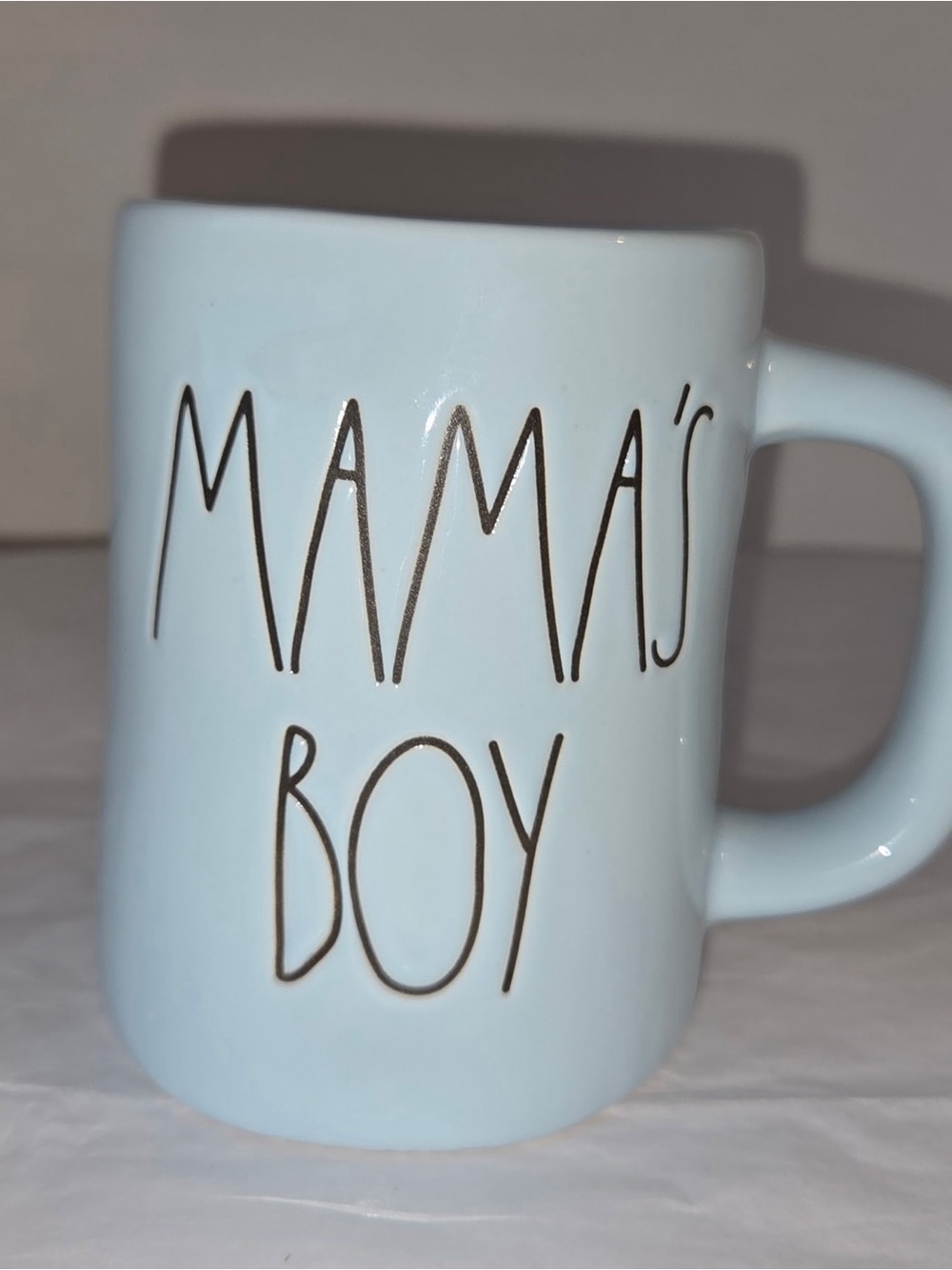 Rae Dunn Blue Mama’s Boy Mug Collectible  Artisan Collection